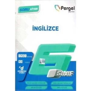 Pergel Yayınları 6. Sınıf İngilizce Soru Bankası