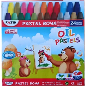 24 Renk Pastel Boya