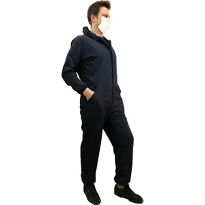 Pratik Tekstil Pratik Işçi Tulumu Sıvı Itici Lacivert Unisex