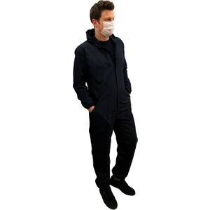 Pratik Tekstil Pratik Işçi Tulumu Sıvı Itici Lacivert Unisex
