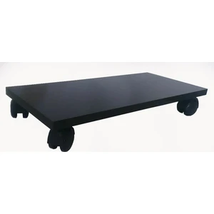 Ergonomi Market Mat Siyah Mdf Bilgisayar Kasası Altı Yükseltici ve Konum Ayarlayıcı 5525