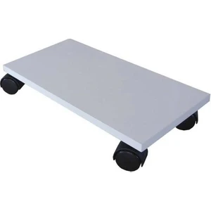 Ergonomi Market Parlak Beyaz Mdf Bilgisayar Kasası Altı Yükseltici ve Konum Ayarlayıcı 4020