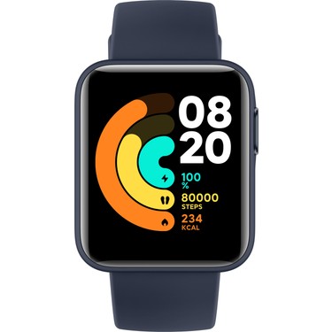 Posta kodu Pas, paslanma fail  Xiaomi Mi Watch Lite Akıllı Saat - Navy Blue Fiyatı