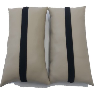 kayac volkswagen deri siyah bej oto koltuk boyun yastigi fiyati