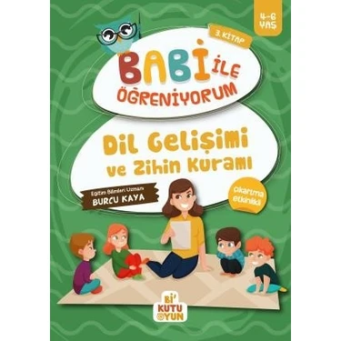 Dil Gelişimi Ve Zihin Kuramı - Babi İle Öğreniyorum 3. Kitap (4-6 Yaş) - Burcu