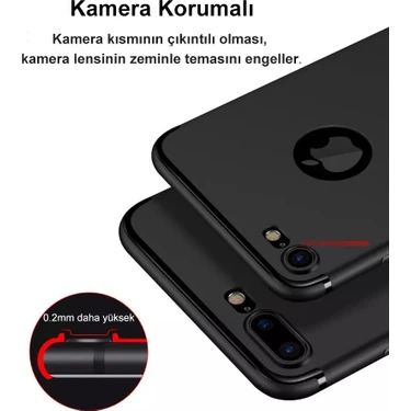CepStok Apple iPhone 7 Kılıf Ultra Ince Siyah Silikon Fiyatı