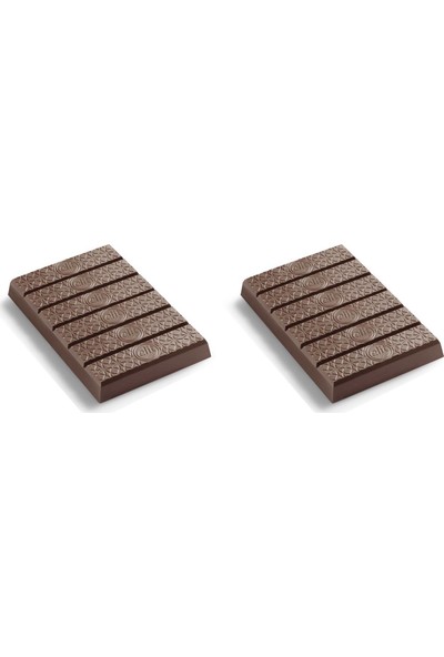 Kuvertür Şeker İlavesiz ve Prebiyotik Sütlü Çikolata 250g  2'li Set (2x250g) Glutensiz
