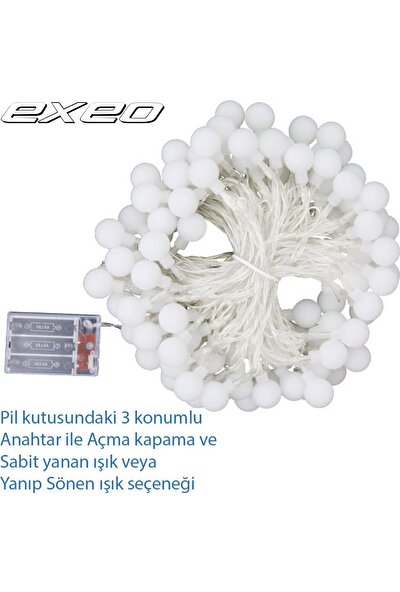 Exeo Peri Mini Ip Top LED Dekorasyon Süs Aydınlatma Süsleme LED