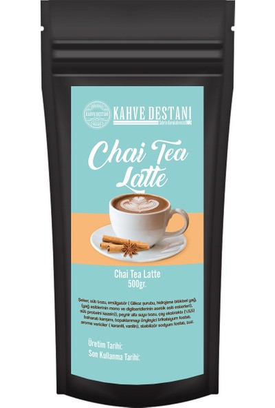 KAHVE DESTANI Chai Tea Latte 500 gr