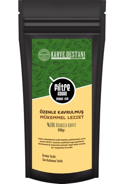 KAHVE DESTANI Filtre Kahve Doygun İçim(Plus) 500 gr