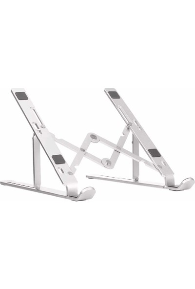 Arabulalaca Bilgisayar Laptop Stand Macbook Notebook Katlanabilir Taşınabilir Metal Standı