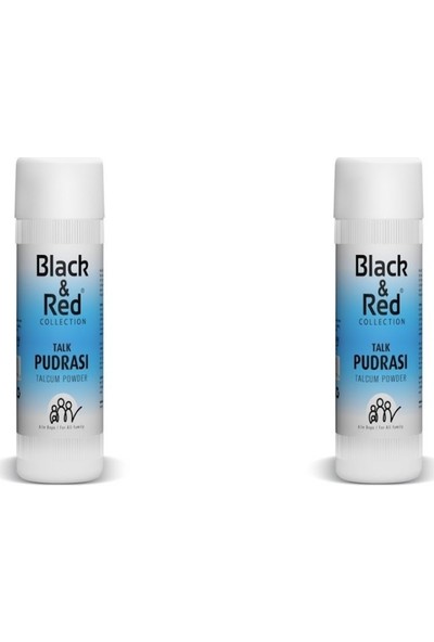 Black & Red Black Red 100 ml Talk Pudra -2kutu