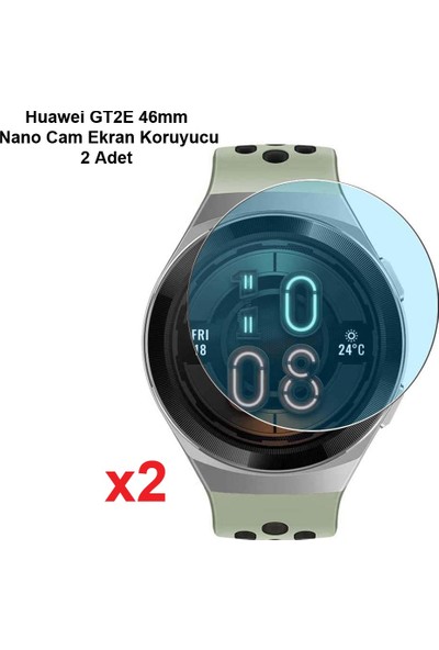 UKS Case Ukscase Huawei Watch Gt 2e Nano Cam Ekran Koruyucu 2 Adet