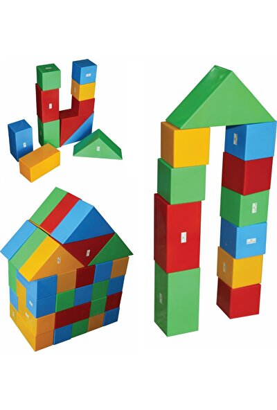 King Kids Plastik Eğitici Bloklar 30 Parça