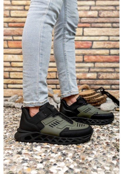 Haki Siyah Erkek Sneaker 00122021