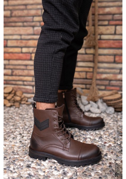 Kahvrengi Cilt Erkek Bot 0012347