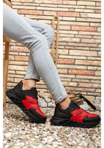 Kırmızı Erkek Sneaker 00122021