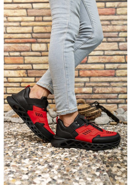 Kırmızı Erkek Sneaker 00122021