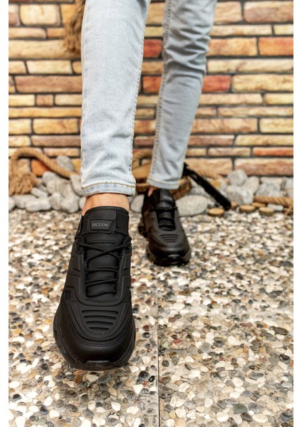 Siyah Siyah Erkek Sneaker 00122021
