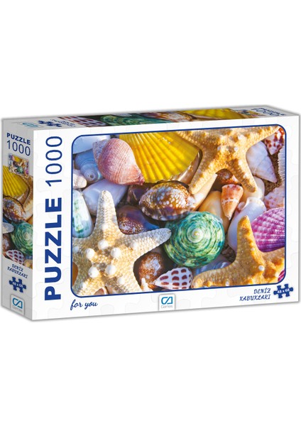 Ca Games Deniz Kabukları 1000 Parça Puzzle