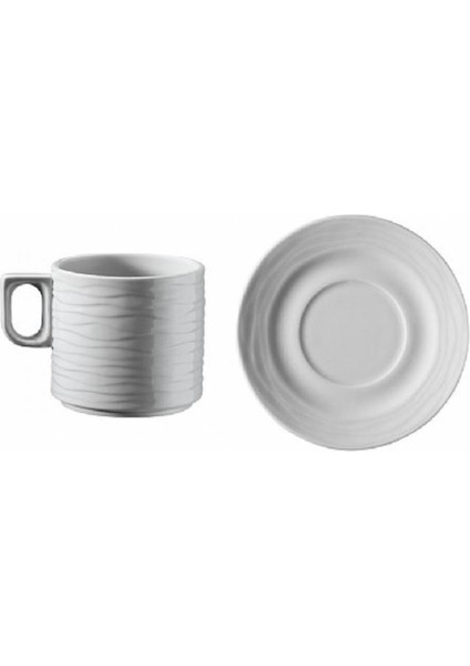 6 'lı Set Sea Wave Kahve Fincanı