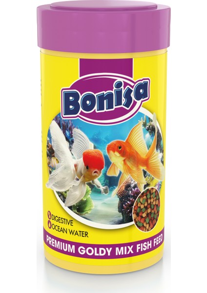 Gold Mix - Bonisa Goldy Mix 250 ml Balık Yemi