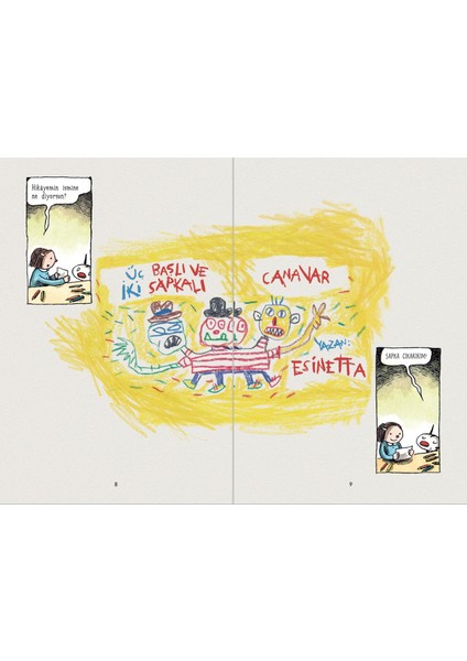 Esinetta'nın Canavar Kitabı - Ricardo Liniers