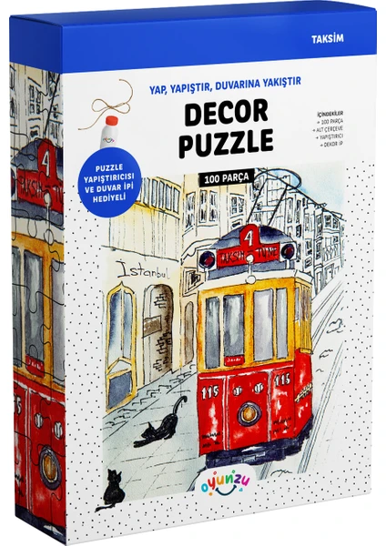 100 Parça Puzzle Taksim