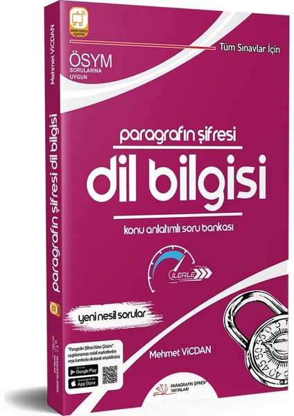 Paragrafın Şifresi Yayınları Dil Bilgisi Konu Anlatımlı Soru Bankası