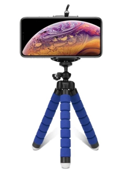 Mini Ahtapot Tripod 16cm Pratik Telefon Tutucu