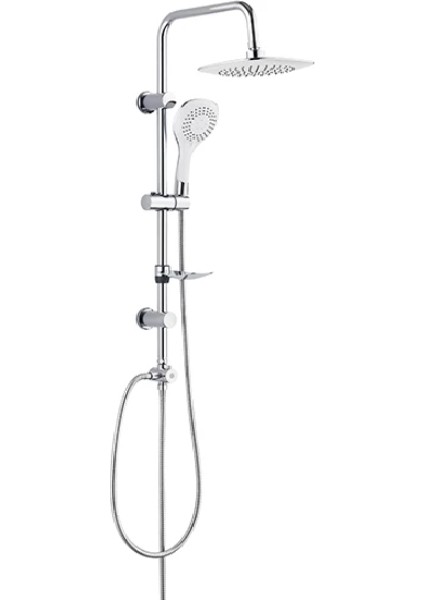 Tema Rain Bianco 3+1 Fonksiyonlu Tepe Duş Seti