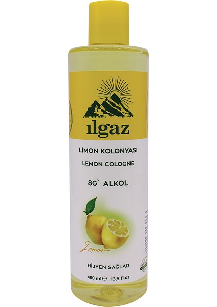 Klasik Limon Kolonyası 400 ml 80 Derece Kolonya