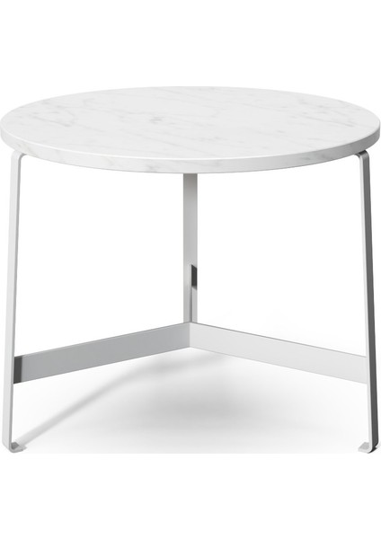 Calvary Mermer Yan Sehpa Beyaz