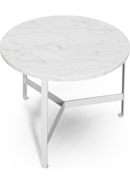 Calvary Mermer Yan Sehpa Beyaz modelleri