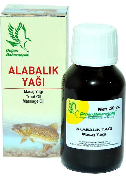 Doğan Baharat Alabalık Yağı 50CC