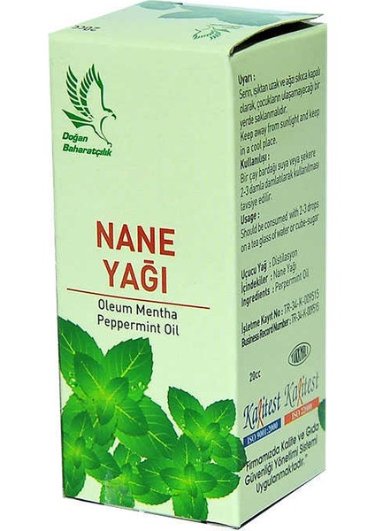 Doğan Baharat Nane Yağı 20CC