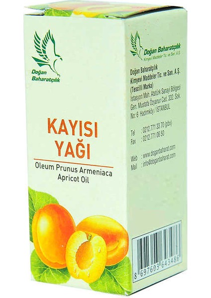 Kayısı Yağı 20CC