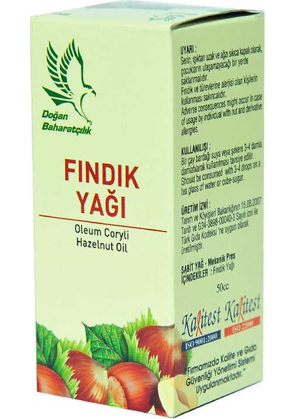 Fındık Yağı 50CC