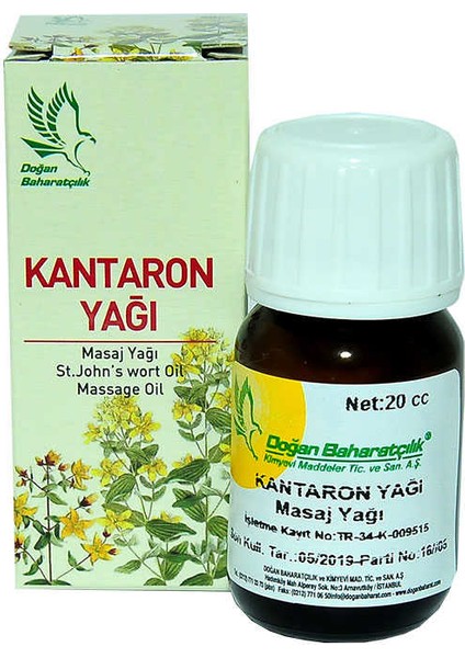 Kantaron Yağı 20CC