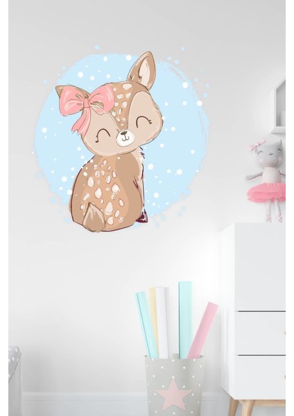 Sevimli Ceylan Çocuk ve Bebek Odası Sticker