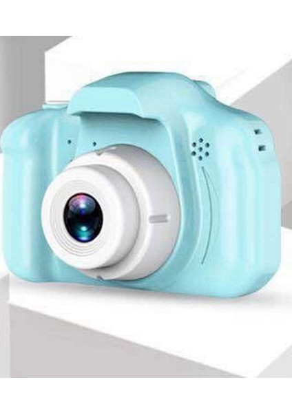 Cmr9 Çocuk Fotoğraf Makinesi 1080P Hd Kamera Mavi