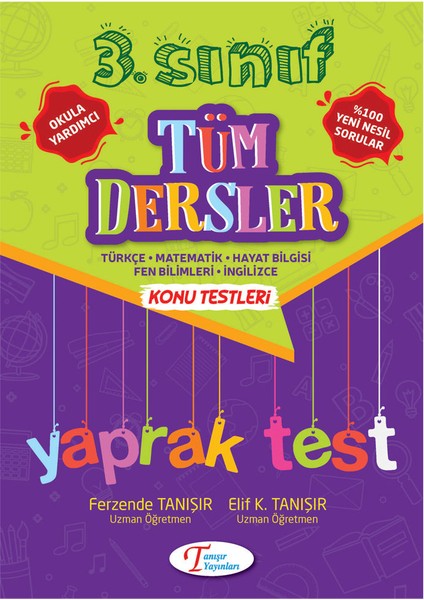 Tanışır Yayınları 3. Sınıf Tüm Dersler Yaprak Test