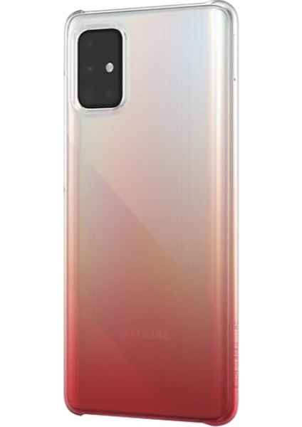 WITS Galaxy A71 Koruyucu Kılıf - Kırmızı GP-FPA715WSBRW