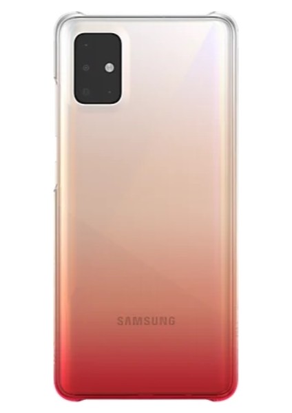 WITS Galaxy A51 Koruyucu Kılıf - Kırmızı GP-FPA515WSBRW