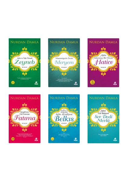 Adanmış Ömürler Set - 6 Kitap - Nurdan Damla