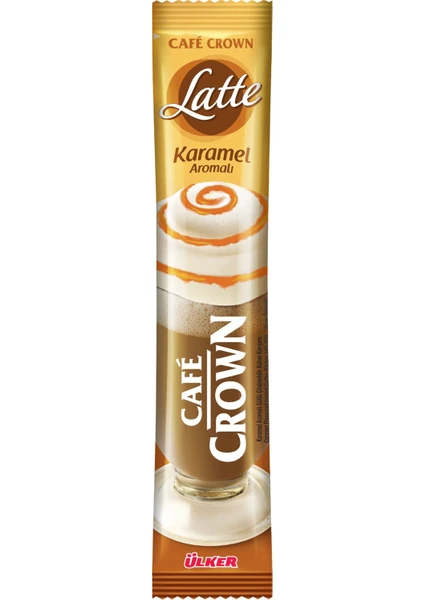 Cafe Crown Latte Karamel Aromalı 24'lü