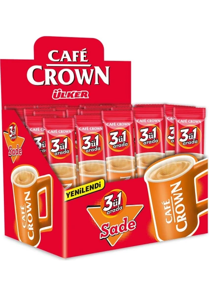 Cafe Crown 3ü1 Sade 40'lı