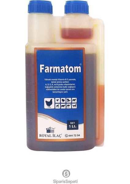 Royal Ilaç Farmatom Vitaminli Kanatlı Ürünü