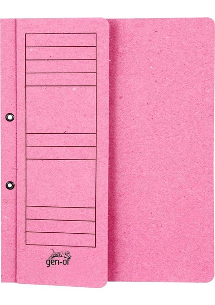 Yarım Kapak Kapsül Dosya 50'li Pembe