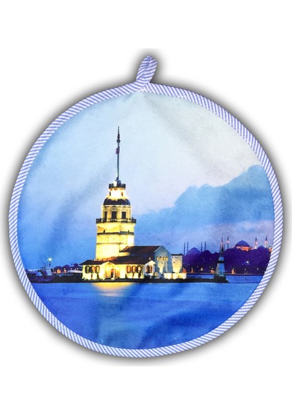 Yuvarlak Mutfak Bezi Havlu 30X30CM